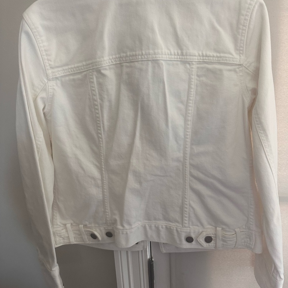 Multiples White Denim Jacket